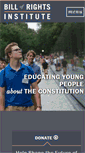 Mobile Screenshot of billofrightsinstitute.org
